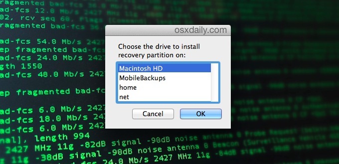 Mac os x partition recovery software